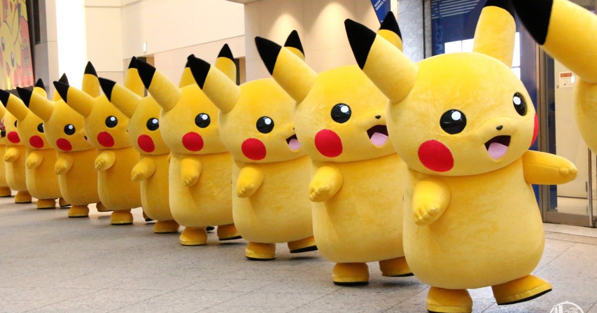 Pikachus On Parade In Yokohama Pikachu Outbreak August 8th 12th 19 Get Around Japan